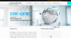 Desktop Screenshot of cyberheights.in